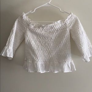 Off the shoulder top